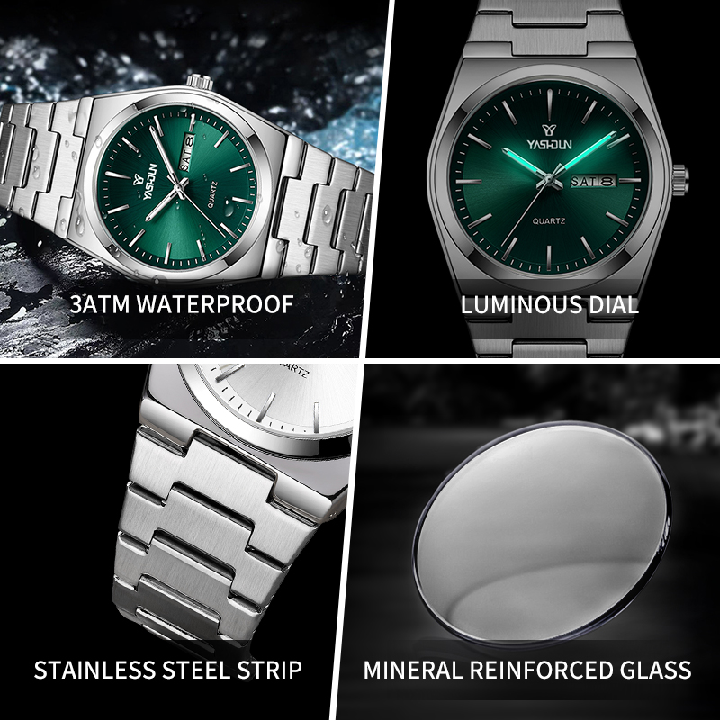 Top Brand Luxury Stainless Ste - Vintage Collectible Watches review and price