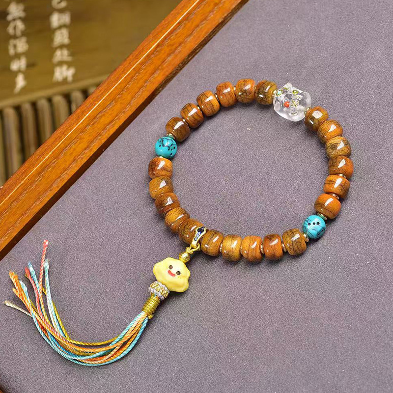 Backflow Yak Bone Beads Single - Vintage Collectible Glass review and price