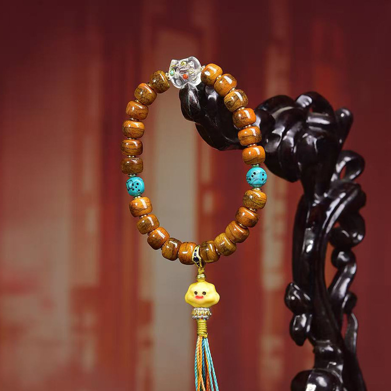Backflow Yak Bone Beads Single - Vintage Collectible Glass review and price