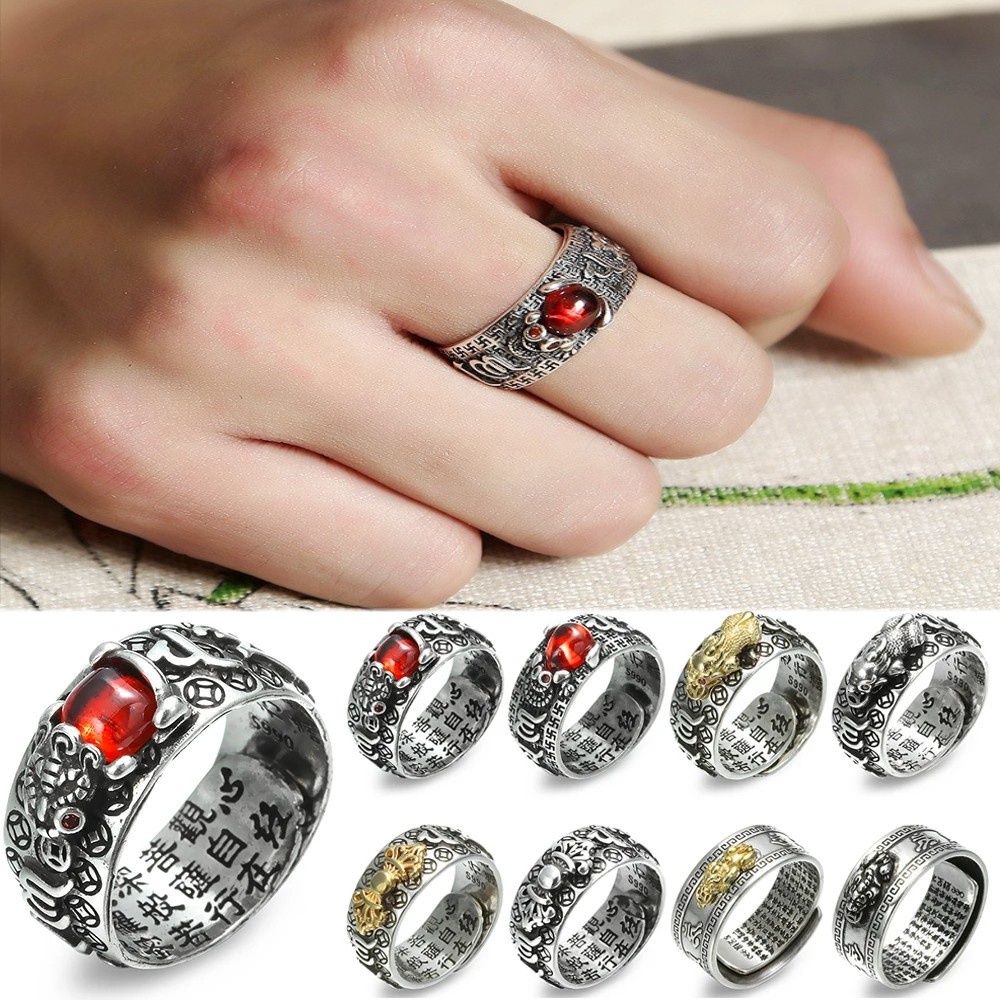 Chinese Feng Shui Pixiu Ring S - Vintage Collectible Coins review and price