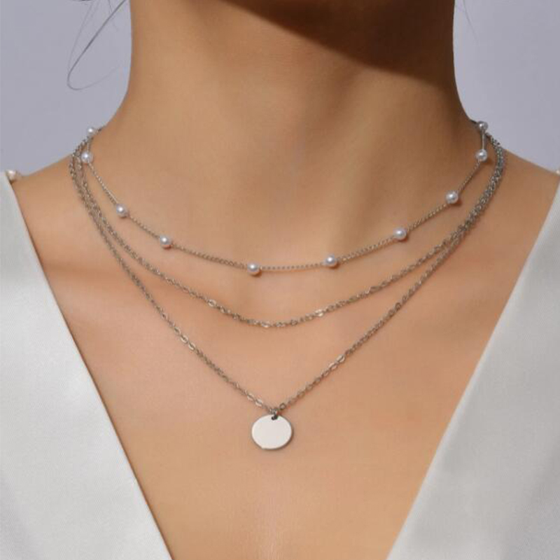 Vintage Necklace Gold Color Ch - Vintage Collectible Coins review and price