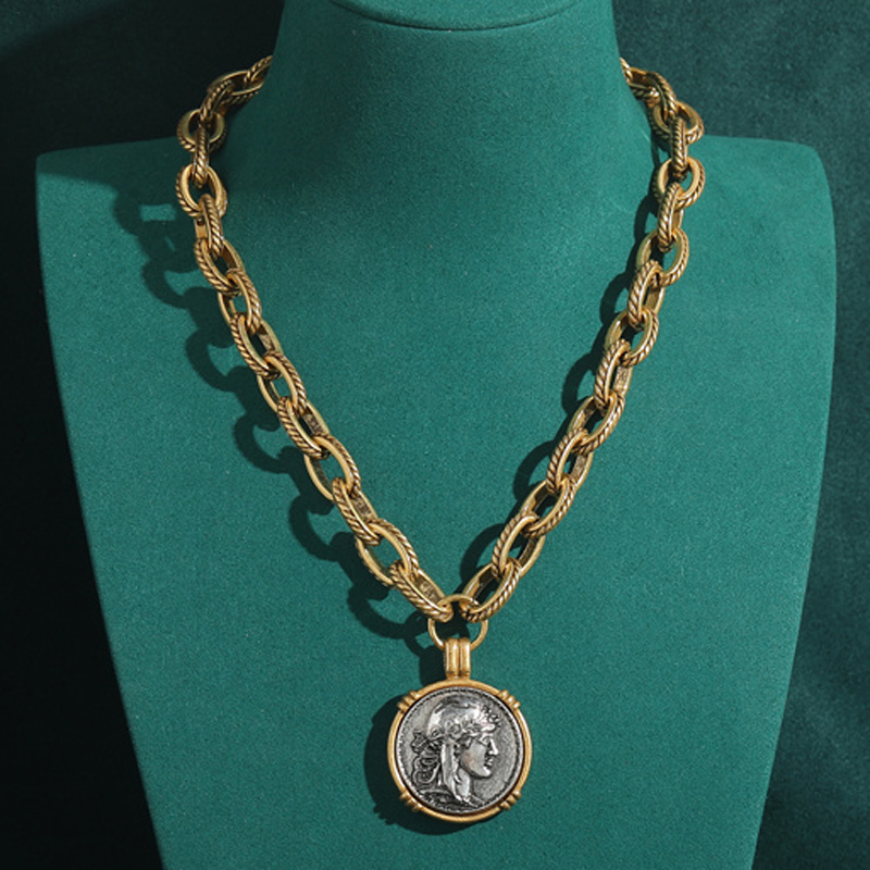 Vintage Chokers Necklace Ancie - Vintage Collectible Coins review and price