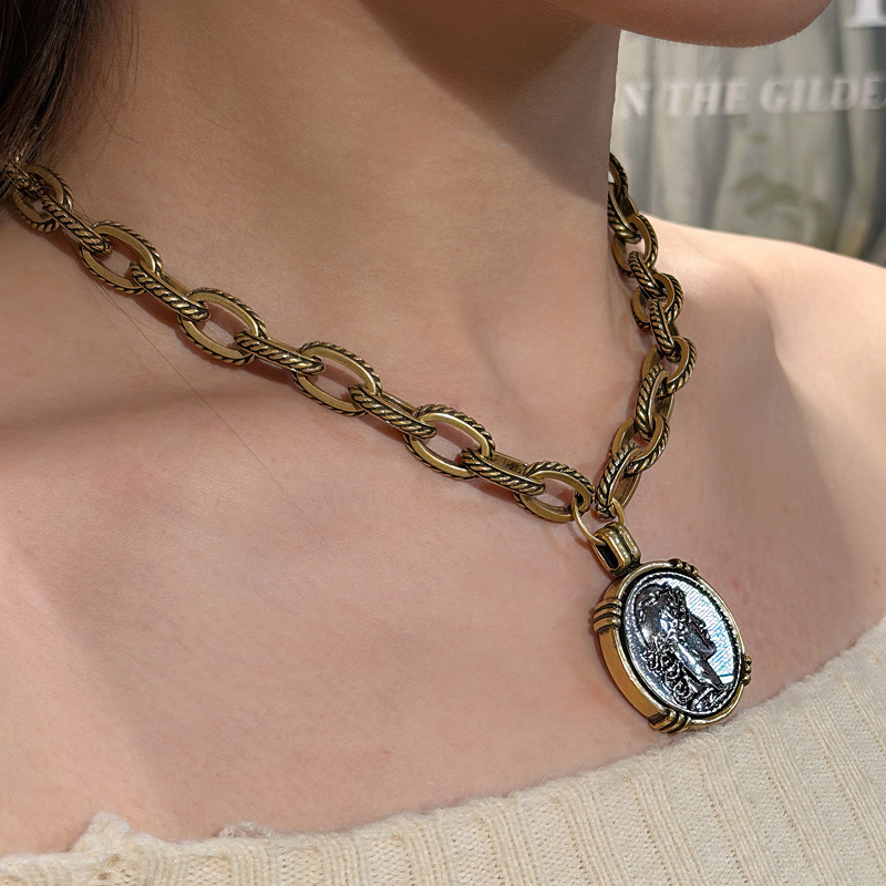 Vintage Chokers Necklace Ancie - Vintage Collectible Coins review and price