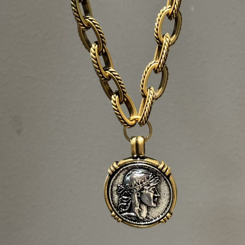 Vintage Chokers Necklace Ancie - Vintage Collectible Coins review and price