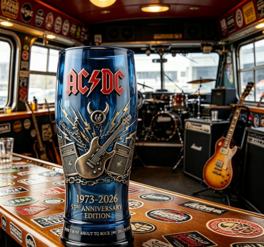 53rd Anniversary Classic Rock  - Vintage Collectible Glass review and price
