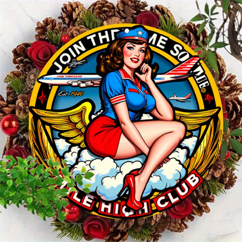 2D Flat, 1pc Vintage 2D Metal  - Vintage Collectible Signs review and price