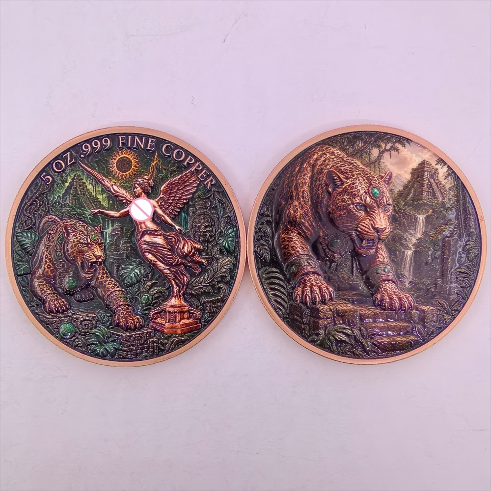 5oz .999 Fine Copper Mexico Li - Vintage Collectible Coins review and price